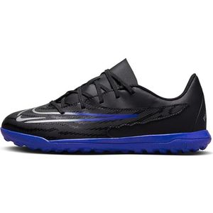 Nike JR Phantom GX Club TF GS, sneakers, zwart/chroom-hyper royal, 36 EU, Black Chrome Hyper Royal, 36 EU