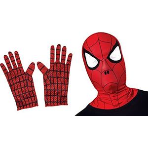Marvel – I-32985 – Spider-Manset masker en handschoenen – één maat