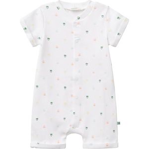 United Colors of Benetton Pyjama voor jongens en meisjes, Wit, 62