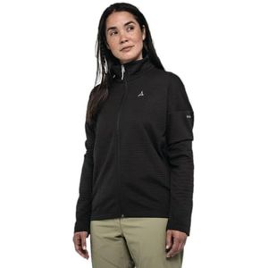 Schöffel - CIRC Fleece - Fleecejack - Zwart - Regular Fit - Voor Wandelen