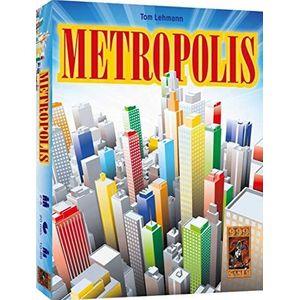 999 Games Metropolis - Uitdagend kaartspel voor 2-5 spelers vanaf 10 jaar - Speelduur 20 minuten