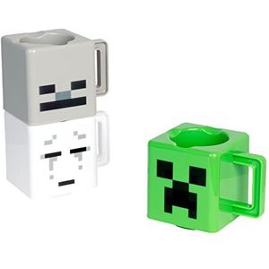 Minecraft Stapelen Koffiemokken, Set van 3 Minecraft Mokken