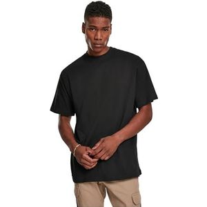 Build Your Brand Heren Premium Combed Jersey Loose T-Shirt, zwart, S