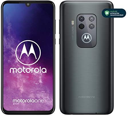 Motorola - One Zoom - Smartphone - Grijs - 128 GB - Hybride Dubbele SIM - 4G