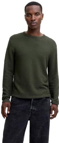 Jack & Jones - Otto - Gebreide Trui - 100% Katoen - Ronde Hals - Lange Mouwen