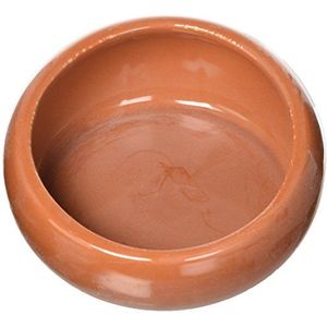 Living World Keramische kom, voor knaagdieren, terracotta, 240 ml