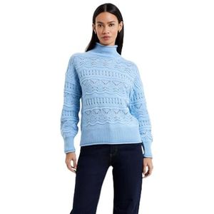 French Connection LINNEY Stitch LS HIGH NK JUMPRPLACID Blauw, Placid Blauw, S