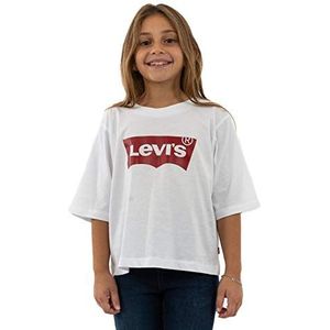 Levi's Kids LVG LIGHT BRIGHT CROPPED TOP meisje 10-16 jaar, wit, 10 Jaar