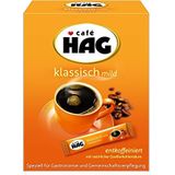 Café HAG Klassieke mild kopjesportie, oplosbare koffie cafeïnevrij, voorraadverpakking 200 instant sticks (8 x 25 x 1,8 g = 360 g)