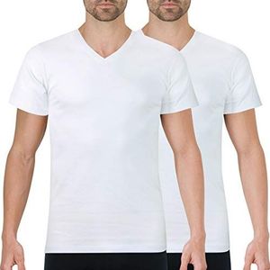 Athena Duo Choc, onderhemd (2 stuks) heren, Wit, XXL