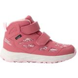 Jack Wolfskin Woodland 2 Texapore Mid Vc K Wandelschoen voor kinderen, uniseks, Zacht roze., 37 EU