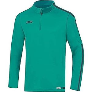 JAKO Striker 2.0 trainingsshirt met rits, turquoise/antraciet, L