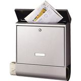 Burg-Wächter - Seculine 2500 Ni - Brievenbus - Zilver - Roestvrij Staal