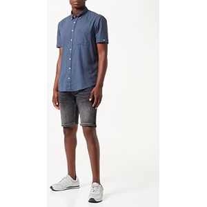 camel active heren overhemd, nachtblauw, S