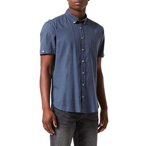 camel active heren overhemd, nachtblauw, S