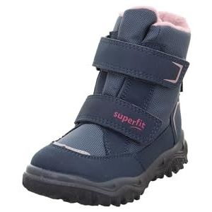 Superfit Husky warm gevoerde modieuze laarzen, blauw/roze 8010, 26 EU, Blauw roze 8010, 26 EU