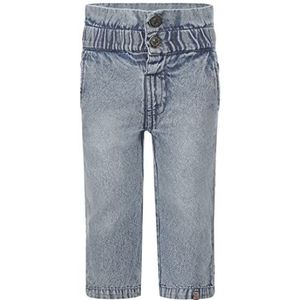 Koko Noko Rechte blauwe jeans voor meisjes, Blauwe jeans., 110 cm