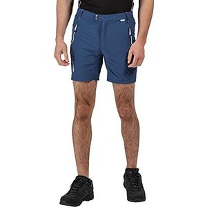 Mountain waterafstotende sneldrogende stretch short met zakken met rits