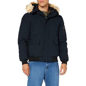 Schott NYC Keyburn jas voor heren, marineblauw, XL