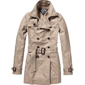 Tommy Hilfiger dames Trench Coat Slim Fit, 1657609858/ Mia trenchcoat