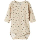 NAME IT Heren Nbmoforest Ls Body, Peyote Melange, Numeric_56, Peyote Melange, numeric_56