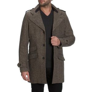 ESPRIT Wool mantel, Tweed K30452 korte mouw voor heren