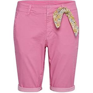 Cream Dames Chino Bow Casual Bermuda Zomer, Aurora Pink, 26, Aurora Roze, 26W