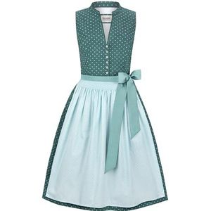 Dirndl - Linda - Jurk - Gestippeld - Katoen - Mouwloos