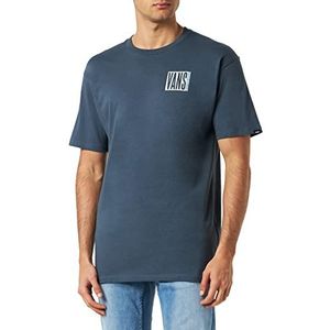 Vans Heren T-shirt Elevator Tee, Indigo, XS, Indigo, XS