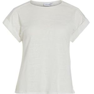 Viciara O-hals S/S Top, wit (snow white), XL