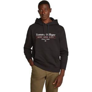 Tommy Hilfiger - Hoodie - Donkerblauw - 100% Katoen