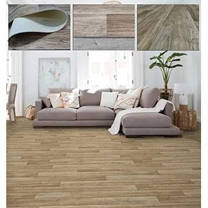 Antislip vinyl tapijt van hout, voor vloeren, natuurlijk parket.