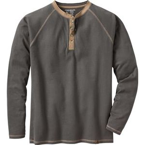 Legendary Whitetails Recluse Henley voor heren, HOUTSKOOL, XL tall