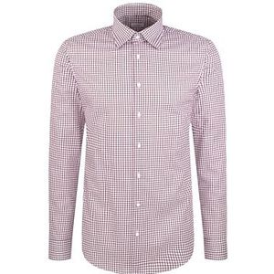 Seidensticker 845643, slim fit, lange mouwen, businesshemd, 36, lila, 36