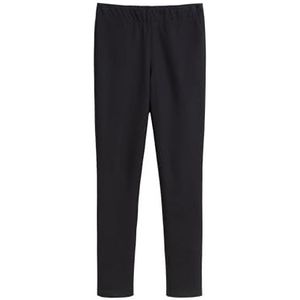 Leggings - Effen - Jersey - Slimfit - Mid Waist - Lang