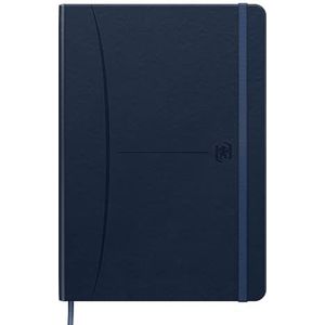 Oxford Signature notitieboek A5 gelinieerd, 80 vellen, blauw, 400154945