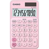 Casio SL-310UC-BU rekenmachine, 10-cijferig, blauw 0.8 x 7 x 11.8 cm roze