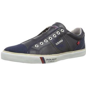 s.Oliver heren casual pantoffels, Blauw Navy 805, 40 EU