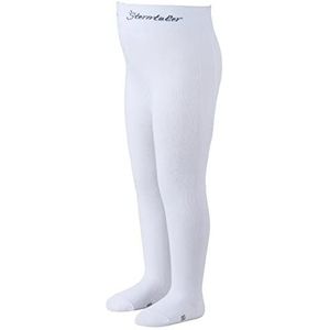 Sterntaler Uni panty voor babymeisjes, wit, 110/116 cm