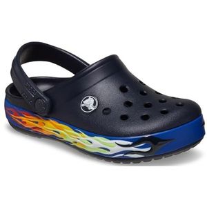 Crocs Crocband Clog T, uniseks klompen voor kinderen en jongens, Lights Deep Navy, 22/23 EU