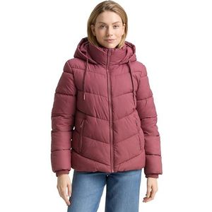 TOM TAILOR Dames 1047526 jas, 10976-Deeply Mauve, XXL, 10976 - Deeply Mauve, XXL