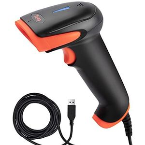 Tera CCD 1500 Barcode Scanner 1D Barcodescanner bedrade Barcode-scanner kabelgebonden barcode-lezer voor scherm, model 1500C