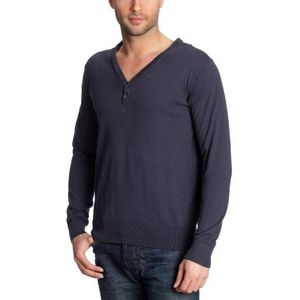 Cross Jeans – 34062 – pullover – heren - blauw - XL