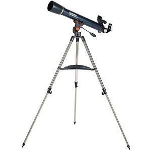 Celestron 21074 AstroMaster LT 70AZ refractor refractietelescoop zonder gereedschap - blauw