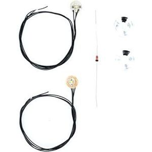 Carson 907554 1:14 LED printplaat Angel Eyes blauw 7,2/12V, RC, accessoires voor Tamiya Trucks, reserveonderdelen, tuningonderdelen, modelbouw, Made in Germany, 500907554