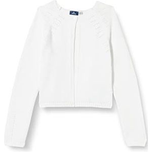 Chicco Gebreid vest voor meisjes, trui, wit, normaal, Wit, 8 Jaar
