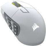 Corsair - Scimitar Elite SE - Draadloze Gaming Muis - Wit - RGB - 33K DPI