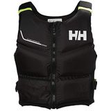 Helly Hansen Rider Stealth Zip Vest voor drijfhulp, voor licht zeilen en andere wateractiviteiten, uniseks, volwassenen, ebbenhout, L