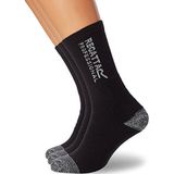 Regatta Heren 3 Pack werk sok sokken, zwart (zwart), 7-10 (fabrikant grootte: 6/11)