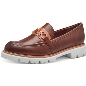 MARCO TOZZI Loafers by Guido Maria Kretschmer 2-84700-42 dames, Cognac Comb, 39 EU